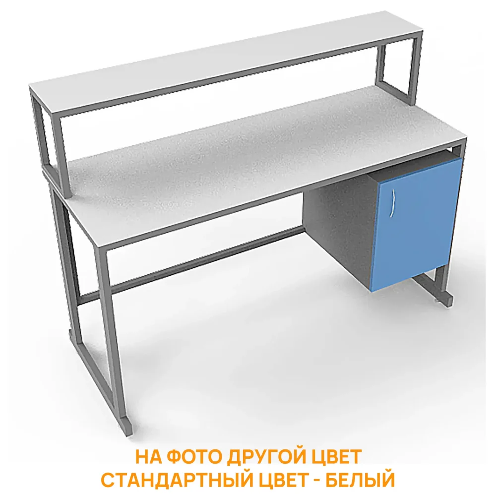 Стол лабораторный с керамикой СЛк 21.002 (белый)