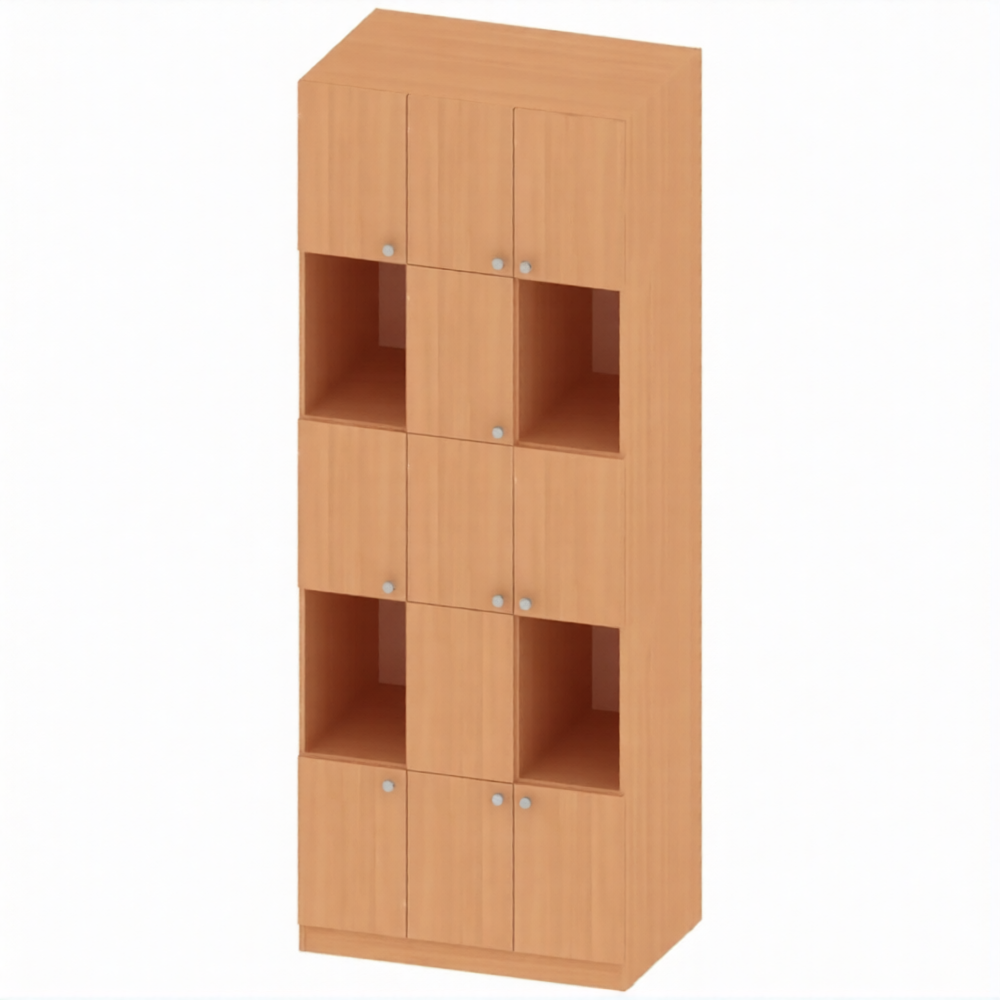 Стеллаж комбинированный для учебных пособий СТ-ТР-9