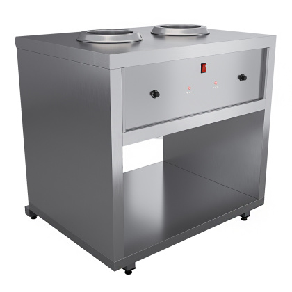 Мармит первых блюд с встроенными электрическими супницами Luxstahl МПС (С) -900 Premium (нерж.)