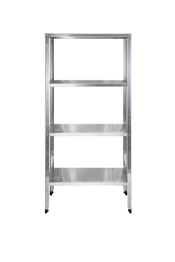 Стеллаж кухонный с перфорированными полками Luxstahl СРП-1800*900*300