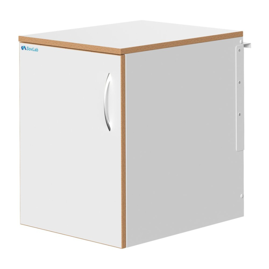 Тумба подвесная низ. СОВЛАБ 400 ТДпн(левая дверь)