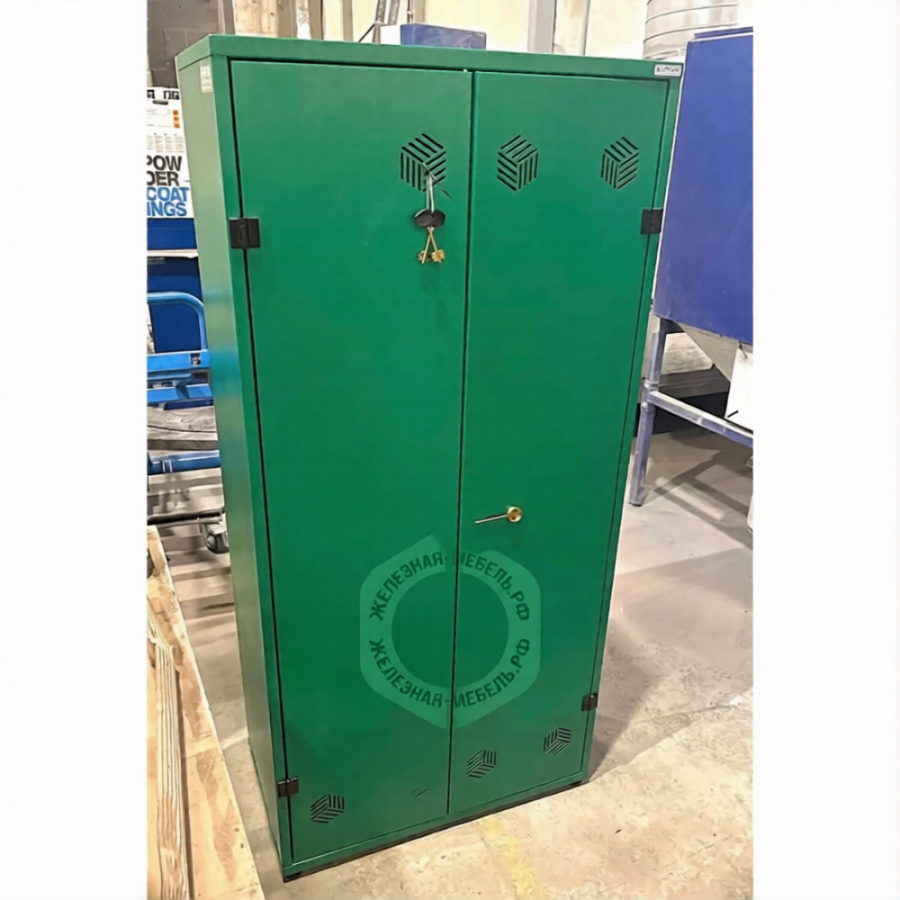Шкаф для 16 противогазов PROTECTING-16 усиленный