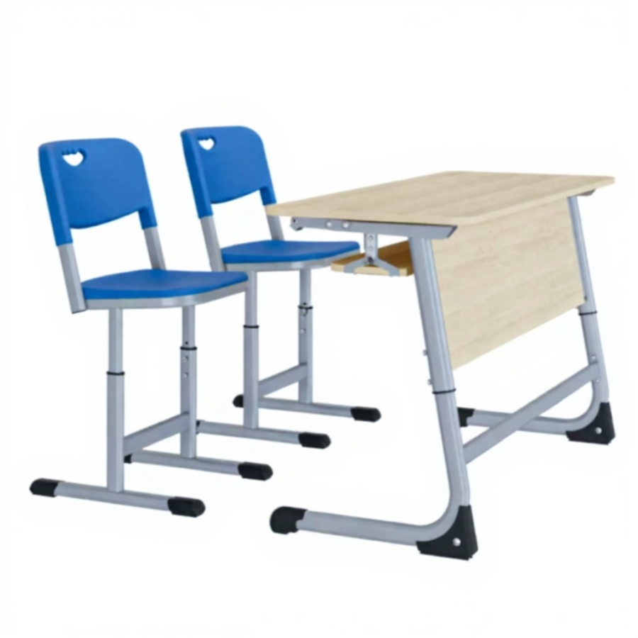 Парта 2М Smart с полкой (ЛДСП)