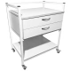 Стол лабораторный мобильный СЛм 17.002 (белый)