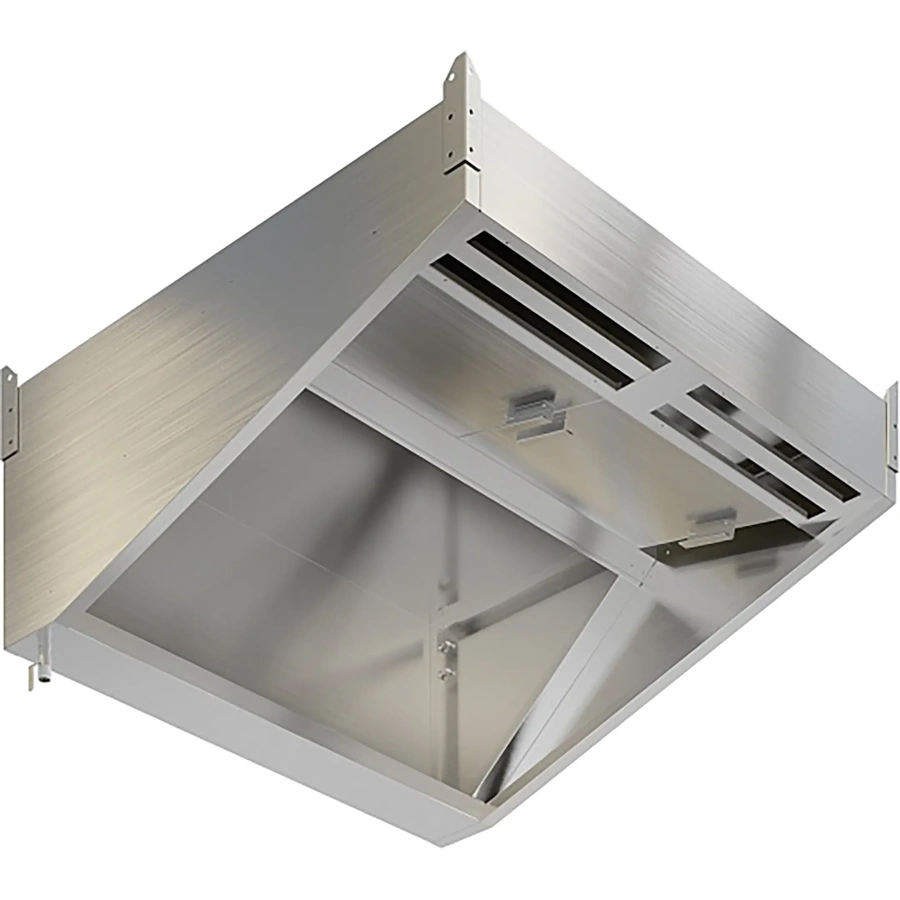 Зонт приточно-вытяжной пристенный ЗПВПУП-17/08 с подсветкой