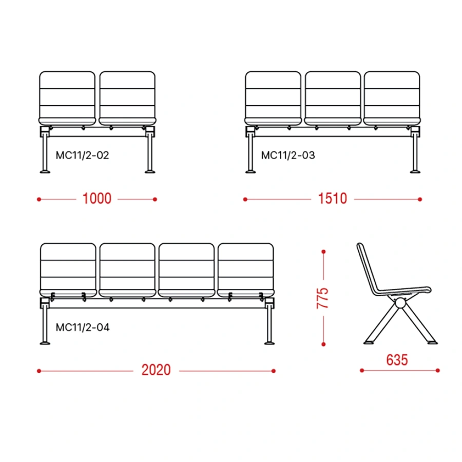 Многоместная секция Вектор Плюс БП (модель МС11/2)